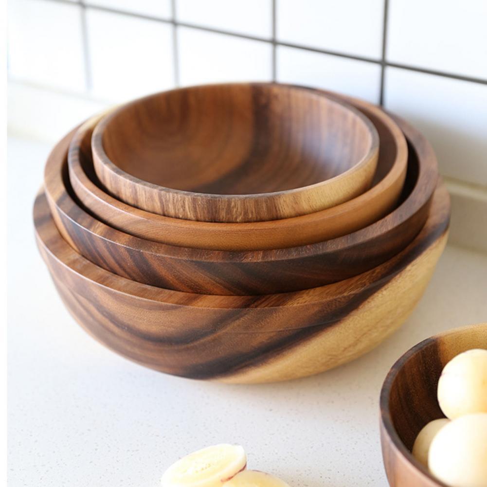 Master Chef's Wooden Bowl Set. - Bp Goods