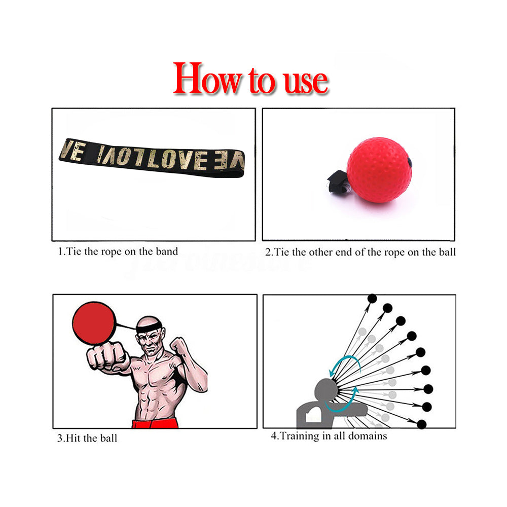 Reflex Ball Set - Perfect For Boxers - Bp Goods