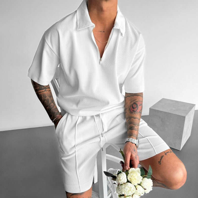 Summer Zip Luxury Sweatsuit - Bp Goods