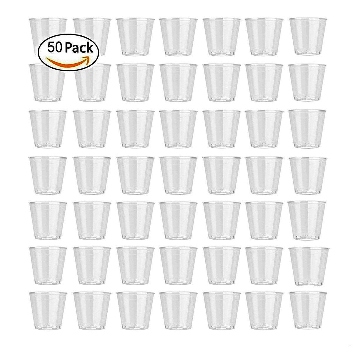 Plastic Cups x50 - Bp Goods