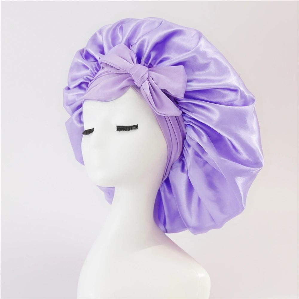 Fine Silk Double-Layer Bonnet - Bp Goods