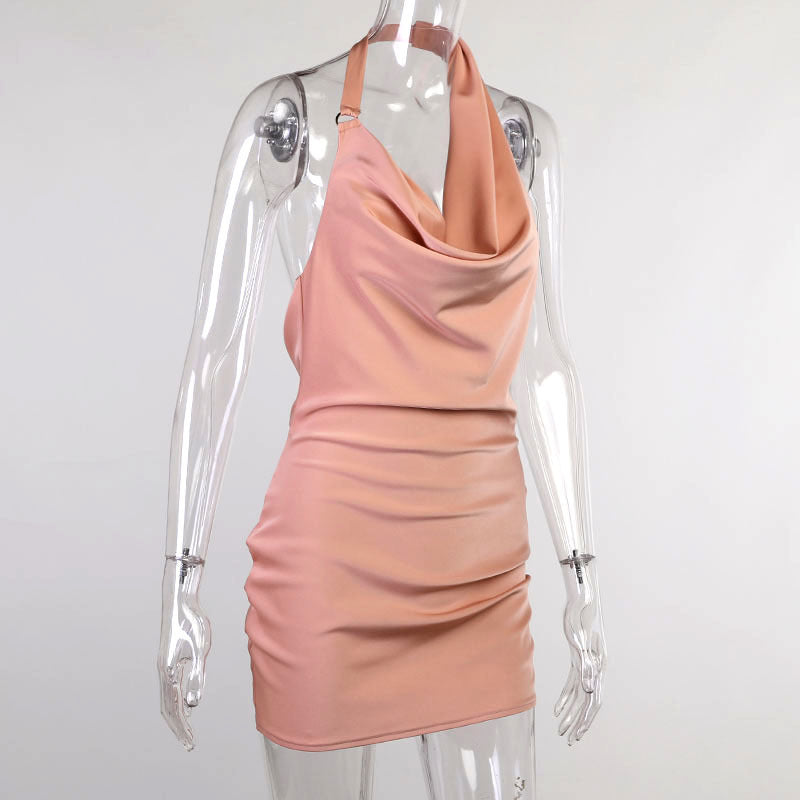 Fine Satin Dress. - Bp Goods