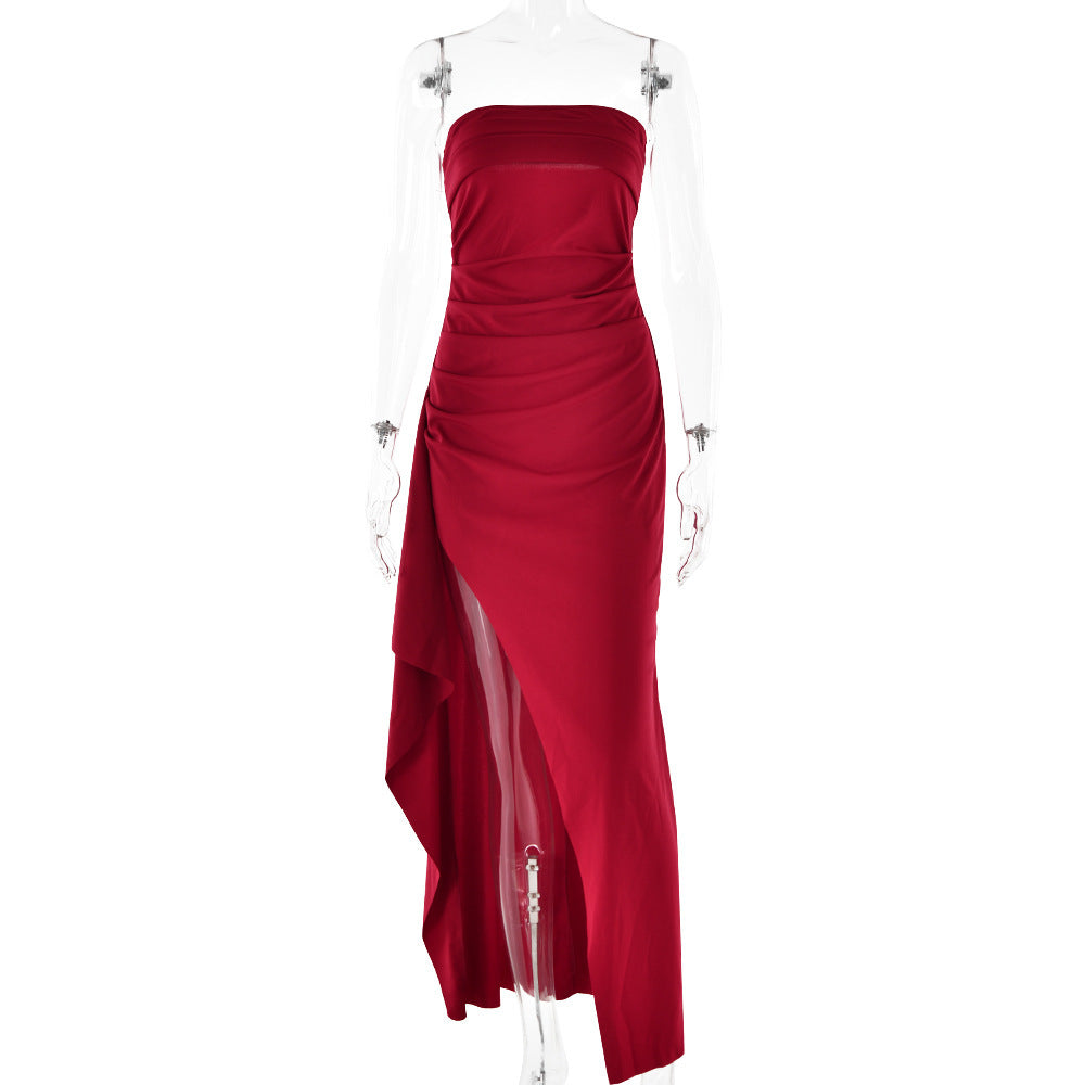 Strapless Long Dress For Women - Bp Goods