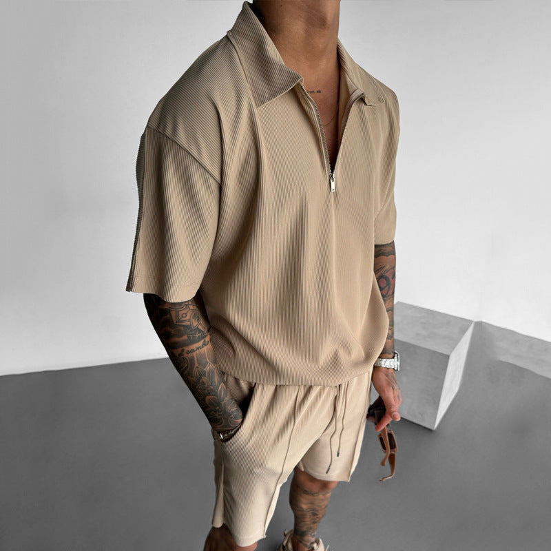 Summer Zip Luxury Sweatsuit - Bp Goods