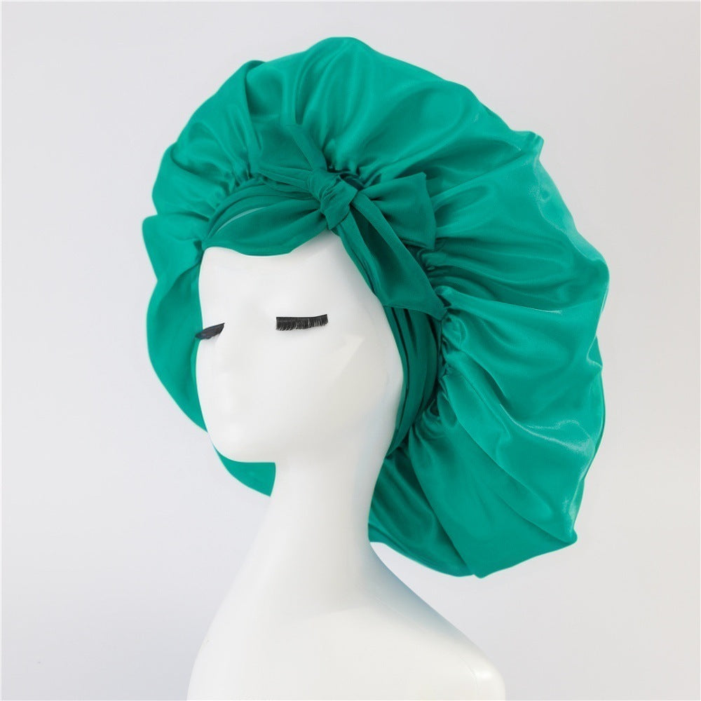 Fine Silk Double-Layer Bonnet - Bp Goods