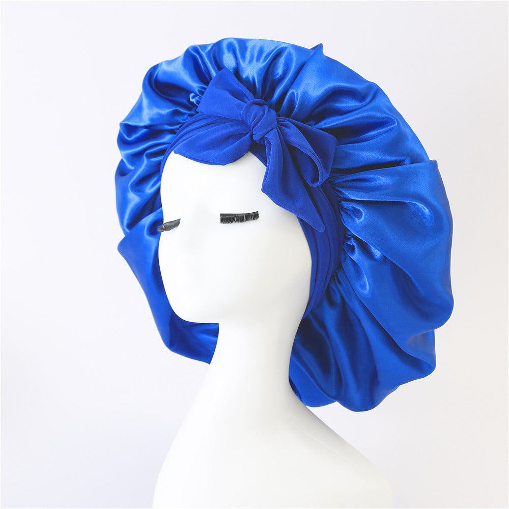 Fine Silk Double-Layer Bonnet - Bp Goods