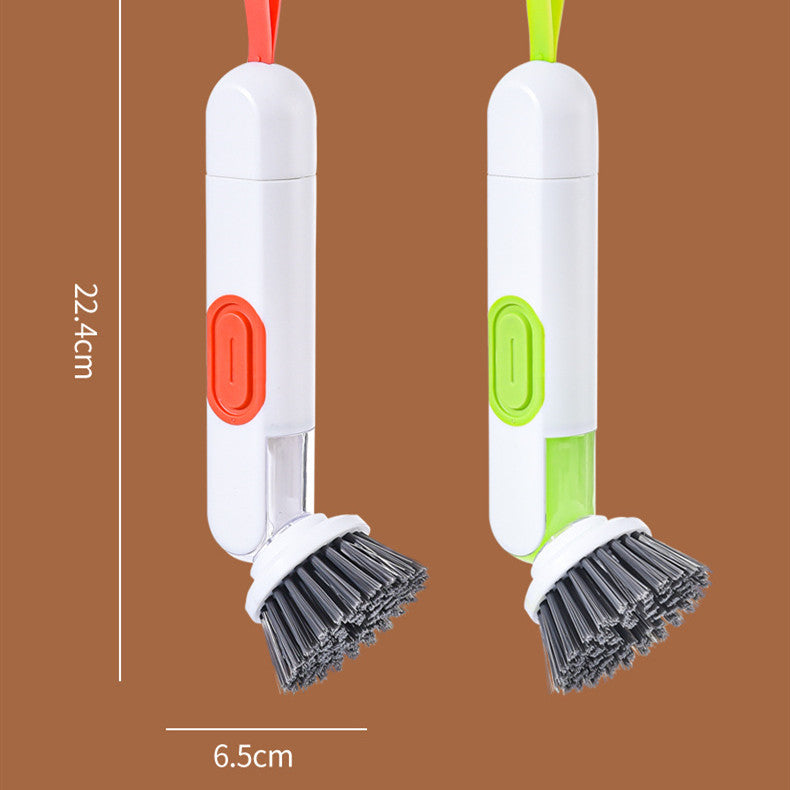 Liquid-Filled Cleaning Brush