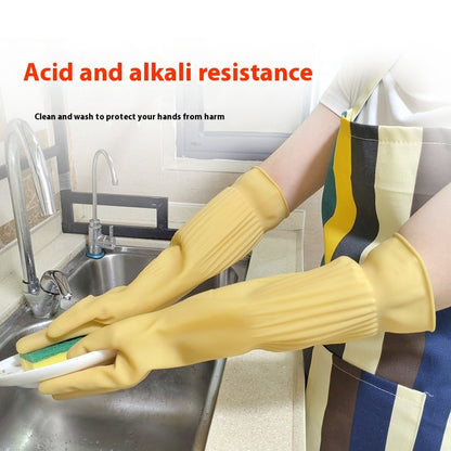 Heavy Duty Rubber Cleaning Gloves
