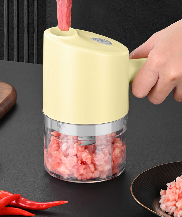 Chopper Kitchen Household Multi-functional Electric Vegetable Cutter Lazy Chopping Artifact Handheld Chopper Kitchen Gadgets - Bp Goodz