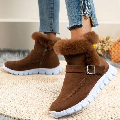 Plush Winter Boots For Women - Bp Goods
