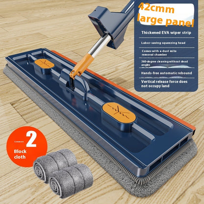 Self-Wringing Flat Mop
