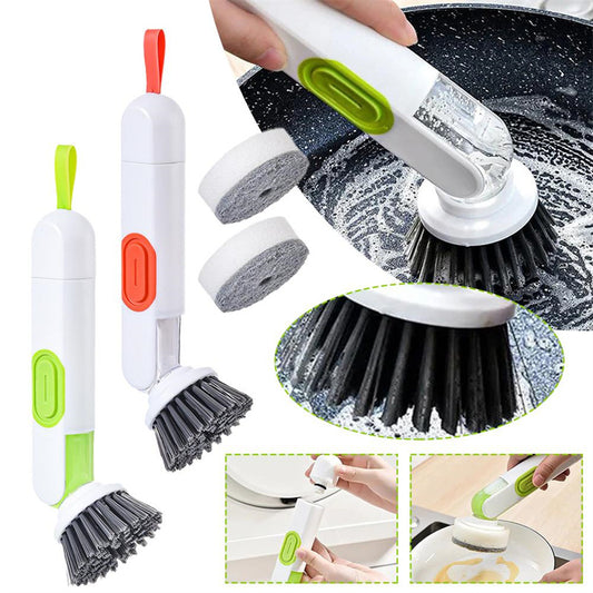 Liquid-Filled Cleaning Brush