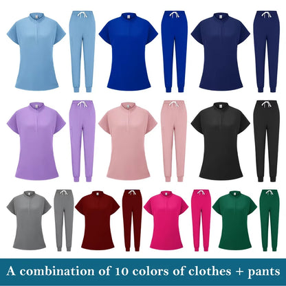 Women's Medical Scrubs Set