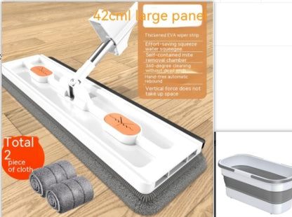 Self-Wringing Flat Mop