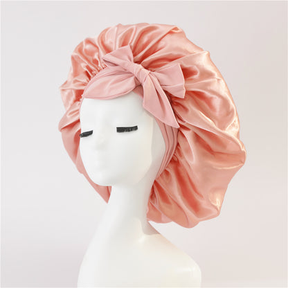 Fine Silk Double-Layer Bonnet - Bp Goods