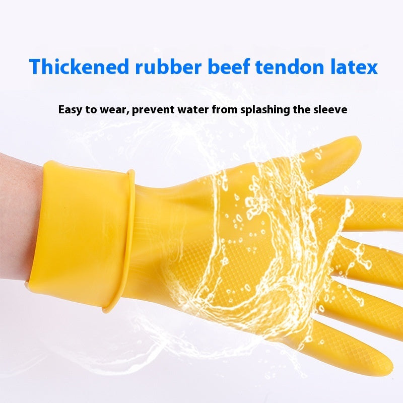 Heavy Duty Rubber Cleaning Gloves