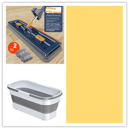 Self-Wringing Flat Mop