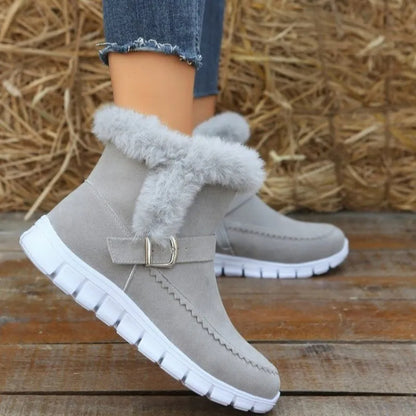 Plush Winter Boots For Women - Bp Goods